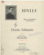 IDYLLE OP.7, NO 2 ΓΙΑ ΒΙΟΛΙ ΚΑΙ ΠΙΑΝΟ