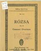 CONCERT OVERTURE OP.26