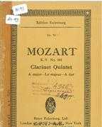 CLARINET QUINTET IN A MAJOR K.V.581