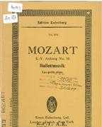 LE PETITS RIENS BALLETTMUSIK K.V. ANHANG NO.10