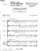 COMMUNION ANTHEM