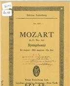 SYMPHONY NO.39 IN E FLAT MAJOR K.V.543