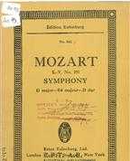 SYMPHONY NO.31 IN D MAJOR K.V.297 (PARIS)