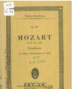 SYMPHONY NO.25 IN G MINOR K.V.183