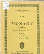 SYMPHONY NO.29 IN A MAJOR K.V.201
