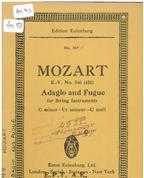 ADAGIO AND FUGUE IN C MINOR K.V.546