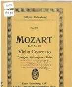VIOLIN CONCERTO IN D MAJOR K.V.218