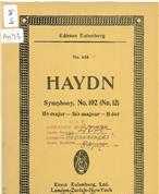 SYMPHONY NO.102 IN B FLAT MAJOR