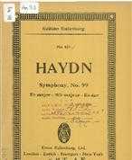 SYMPHONY NO.99 IN E FLAT MAJOR