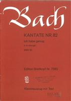 ICH HABE GENUG KANTATE NR. 82 BWV 82