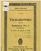 SYMPHONY NO.6 IN B MINOR OP.74 (PATHETIQUE)