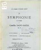 SYMPHONIE NO.3 OP.78 (ORGAN)