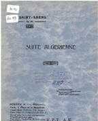 SUITE ALGERIENNE OP.60