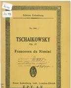 FRANCESCA DA RIMINI OP.32, FANTAISIE D`APRES DANTE